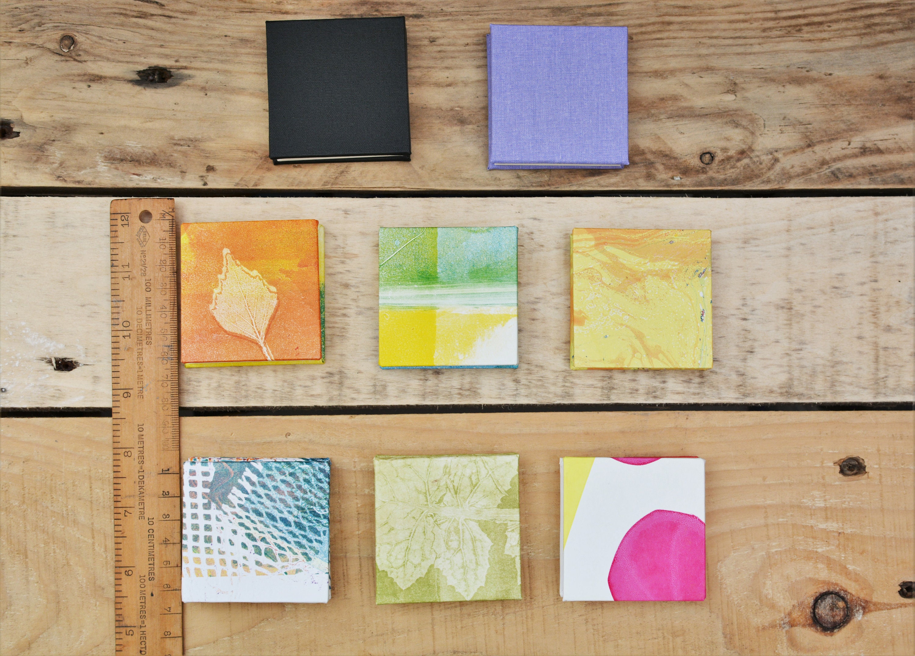 Mini Concertina Accordion Books 6x6cm Etsy UK