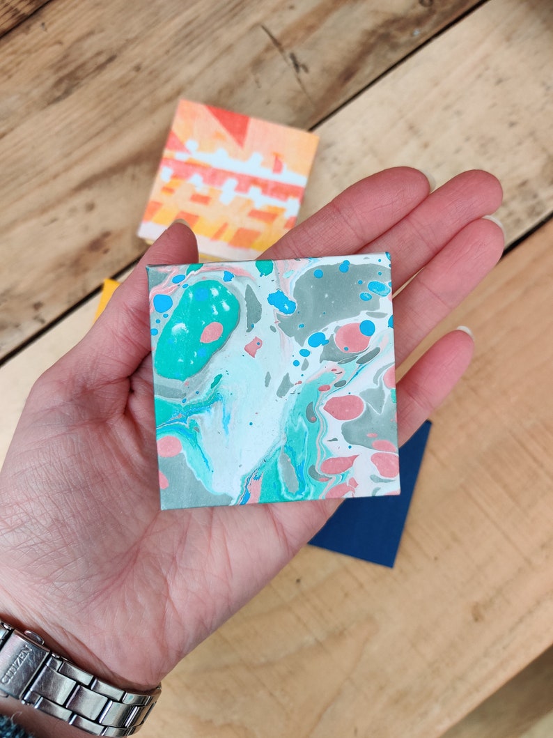 Mini Concertina Accordion Books 6x6cm Etsy