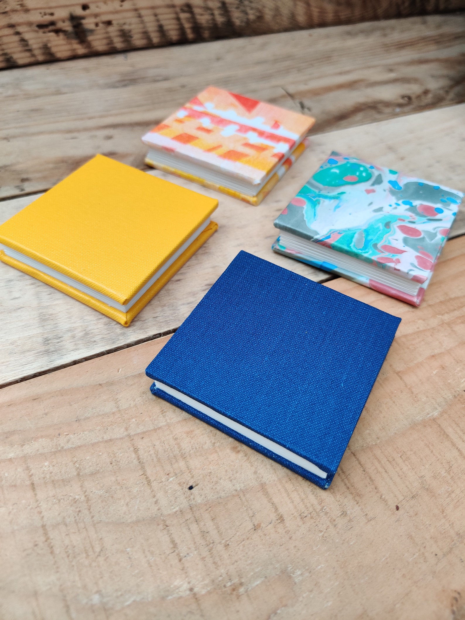 Mini Concertina Accordion Books 6x6cm Etsy