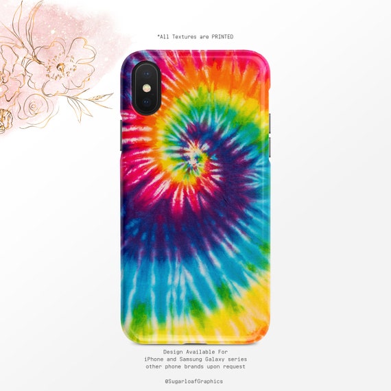 Tie Dye Phone Case Hippie Pattern iPhone Case Flower Children | Etsy