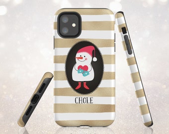 Snowman Phone Case: Festive Winter Cover (iPhone & Samsung)