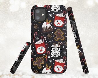 Holiday Baking Phone Case: Festive Design Options (Slim or Tough)