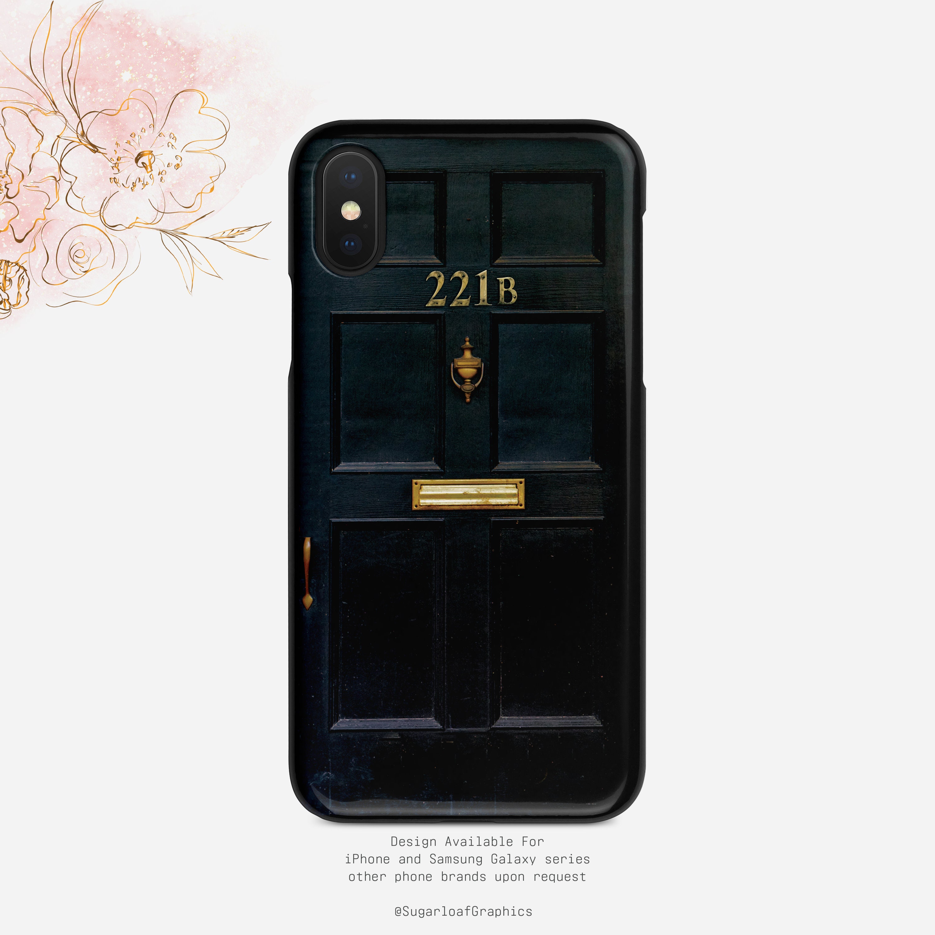 iPhone - SHERLOCK 🕵️‍♂️ Sherlock Holmes Phone Case – Sleek & Mysterious