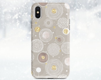 Abstract Circles Phone Case - Slim or Tough with Glossy or Matte Finish
