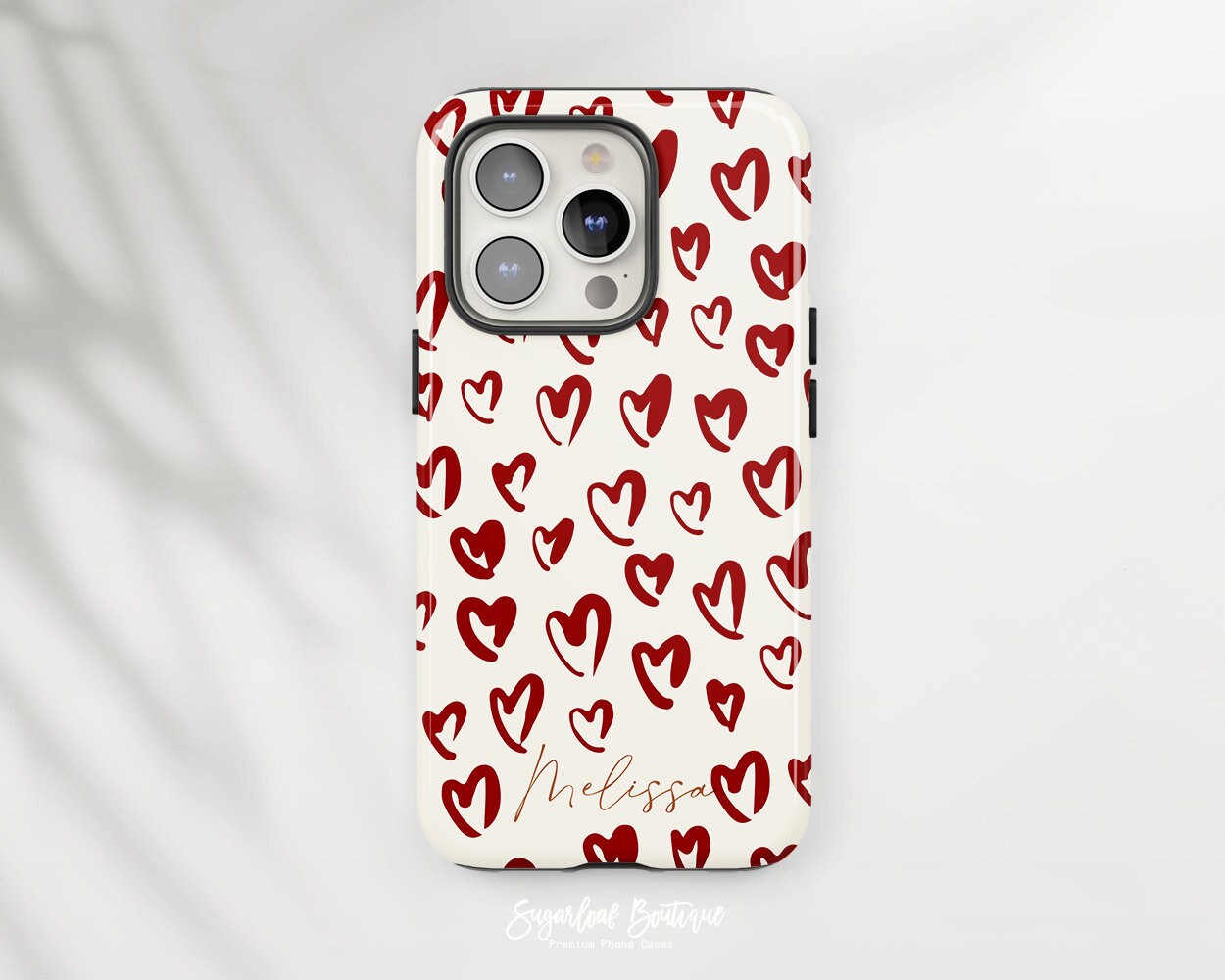 Phone Case: Red Heart Pattern for Iphone, Samsung, Pixel (slim or Tough) - Etsy Phone Case: Red Heart Pattern for Iphone, Samsung, Pixel (slim or Tough) - Etsy