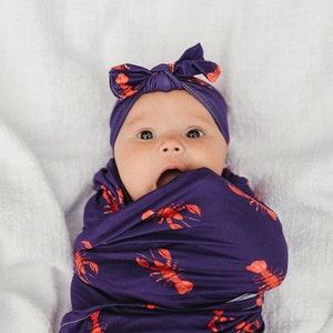 Sail House Lobster Swaddle (47"x47")