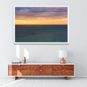 Vibrant Beach Sunrise Photography, Coastal Wall Art, Ocean View Wall Print, Early Morning Digital Download #031
