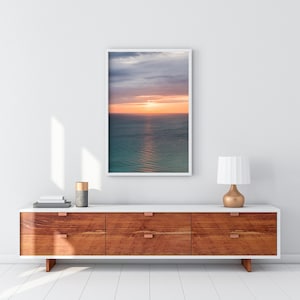 Miami Beach Sunrise Photography, Coastal Wall Art, Ocean View Wall Print, Digital Download #013