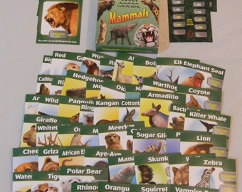 Nature Dome Mammals animal-power dueling card game