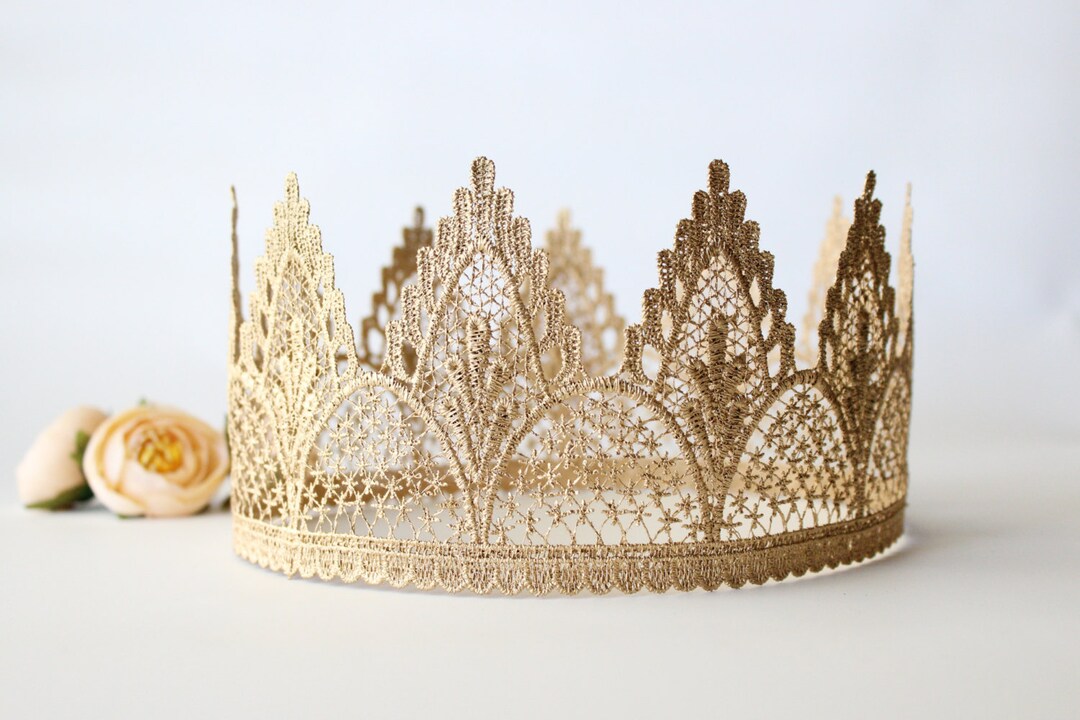 Birthday Crown for Boys Gold Unisex Birthday Crown First 1st Prince ...
