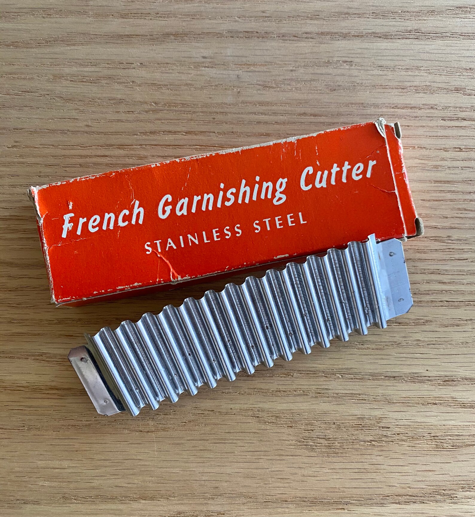 French Garnishing Cutter in Original Box Etsy