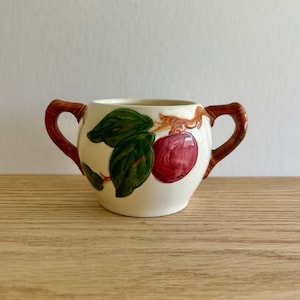 Franciscan Apple sugar bowl no lid 1960s backstamp