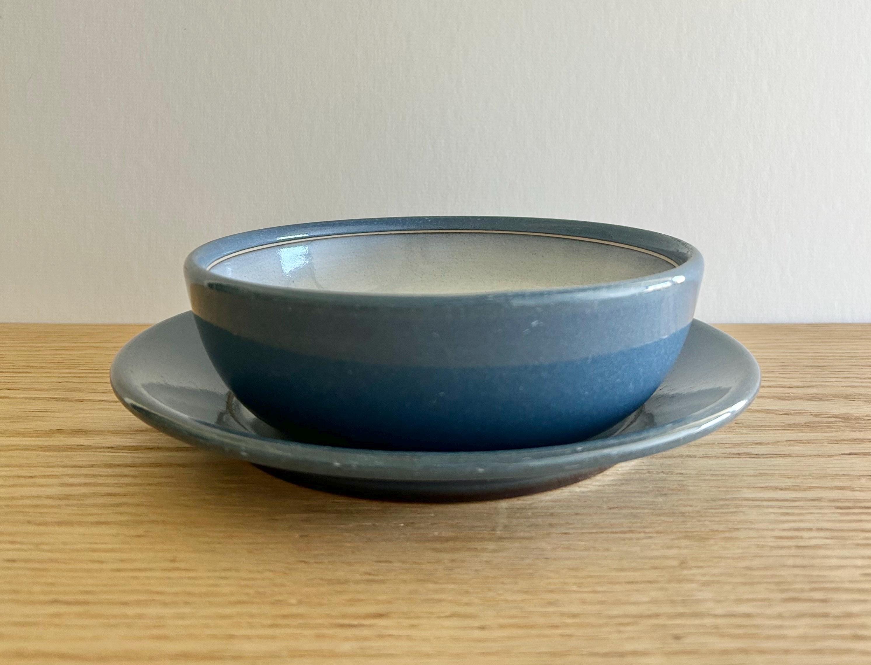 ヒースセラミックス ブルー＆ホワイト ボウル＆プレートセット - Etsy 日本