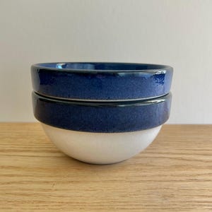 Heath Ceramics Opal Blue Chowder Bowls Set of 2 - Etsy