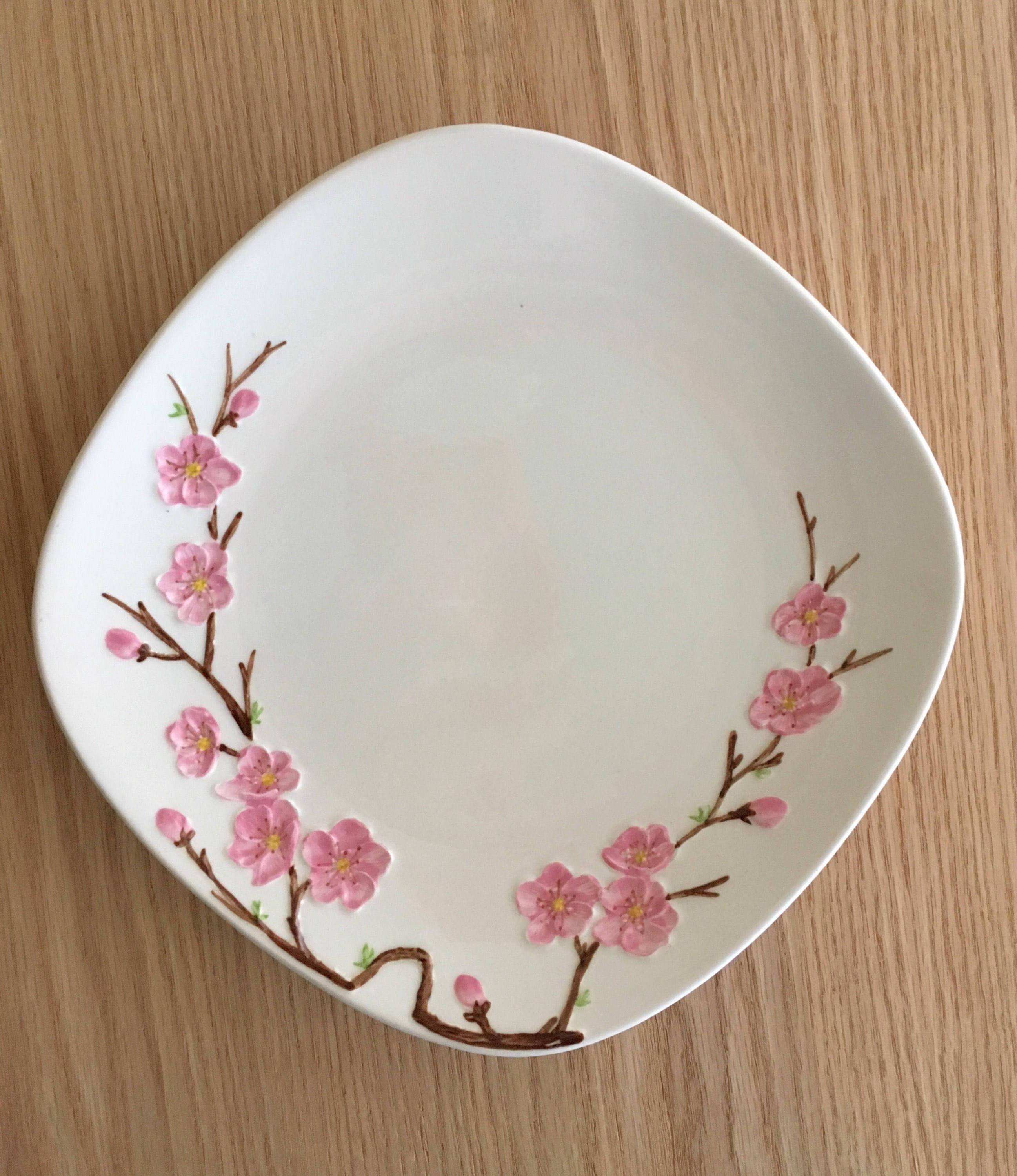 poppy trail peach blossom お皿 プレート オーバル Poppytrail Peach Blossom by Metlox Dinner Plates Set of 4 Made in