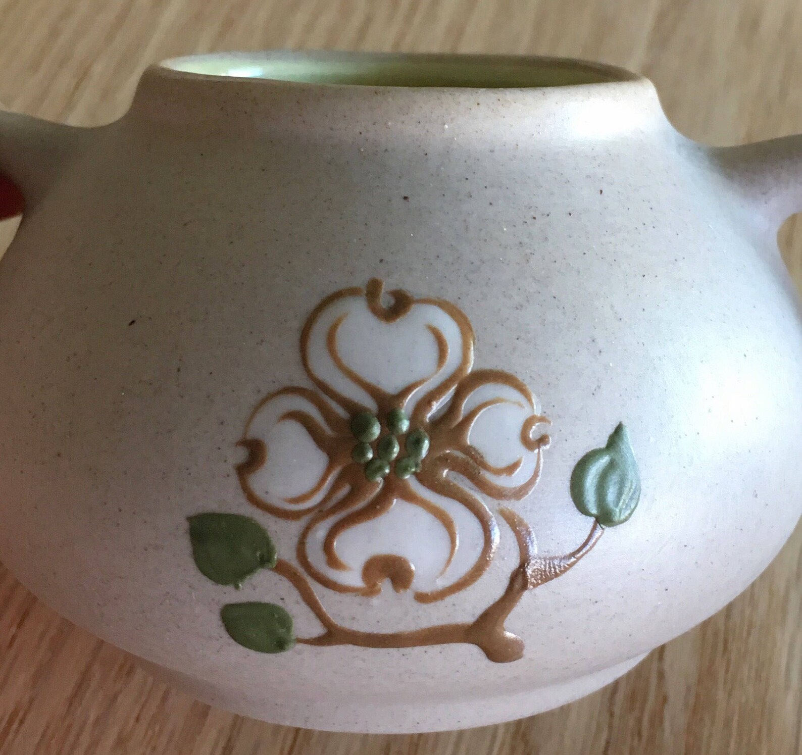 Pigeon Pottery Sugar Bowl and Creamer Vintage Tennissee Etsy