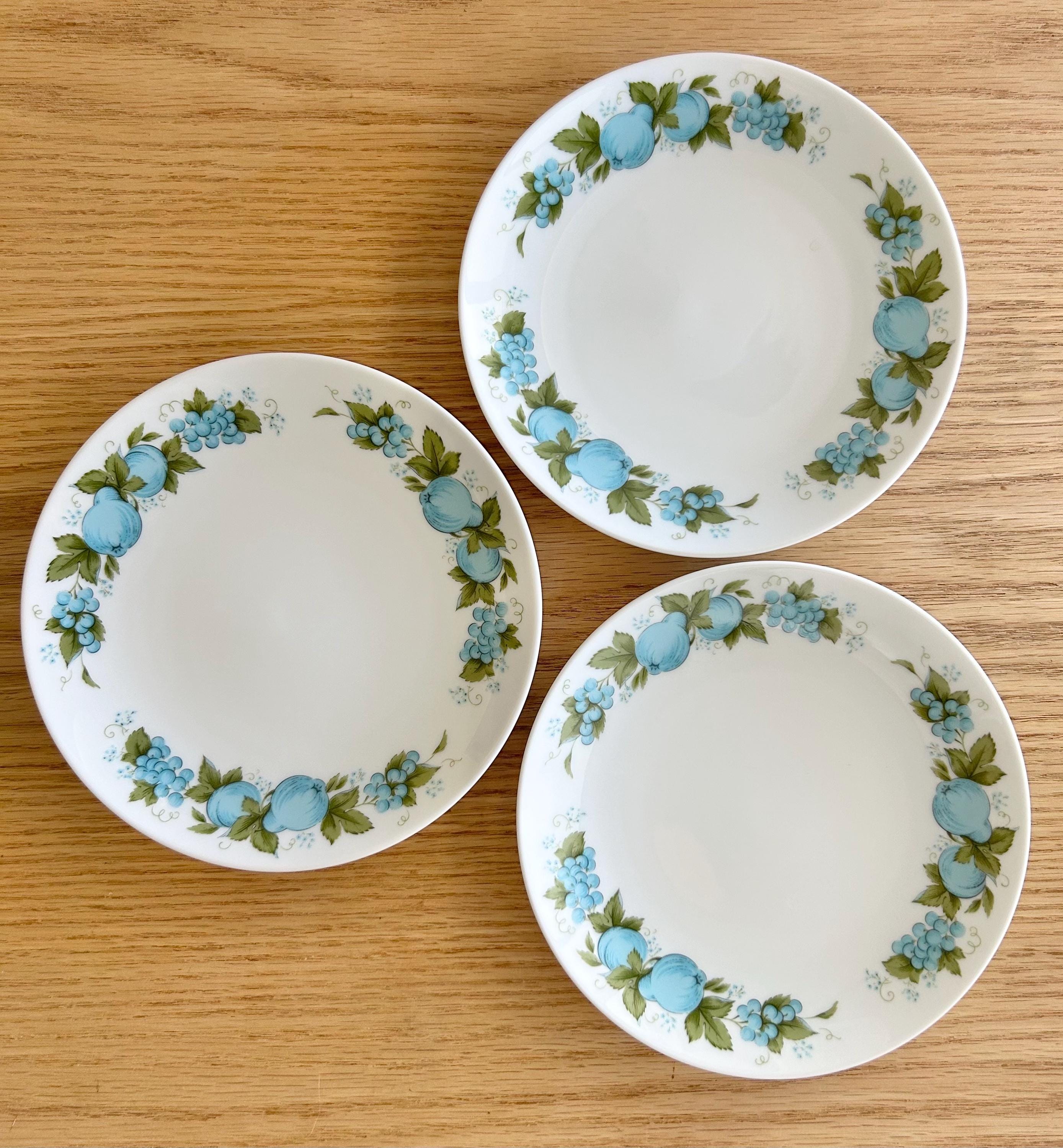 Noritake Blue Orchard Pattern 1960s Cook N Serve China Bread