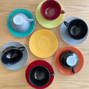 Tasses et soucoupes Ovide Hazel Atlas vendues individuellement, pièces de rechange ou dépareillées