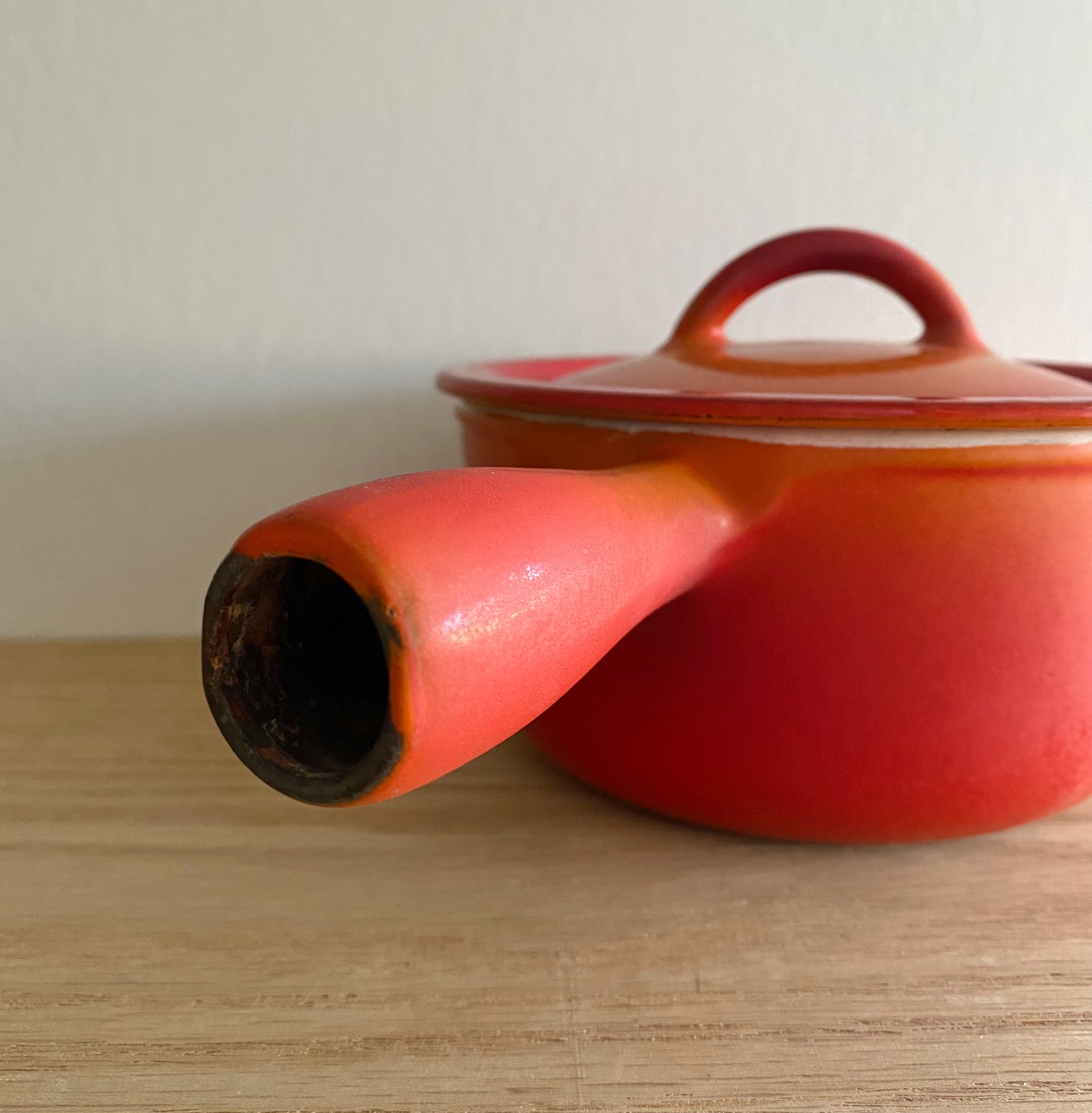 Pots & Pans Pans Home & Living Flame Red Descoware cast iron pot made in Belgium size 14