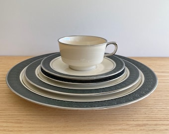 Midnight Mist Franciscan fine china 5-piece placesettings sold individually