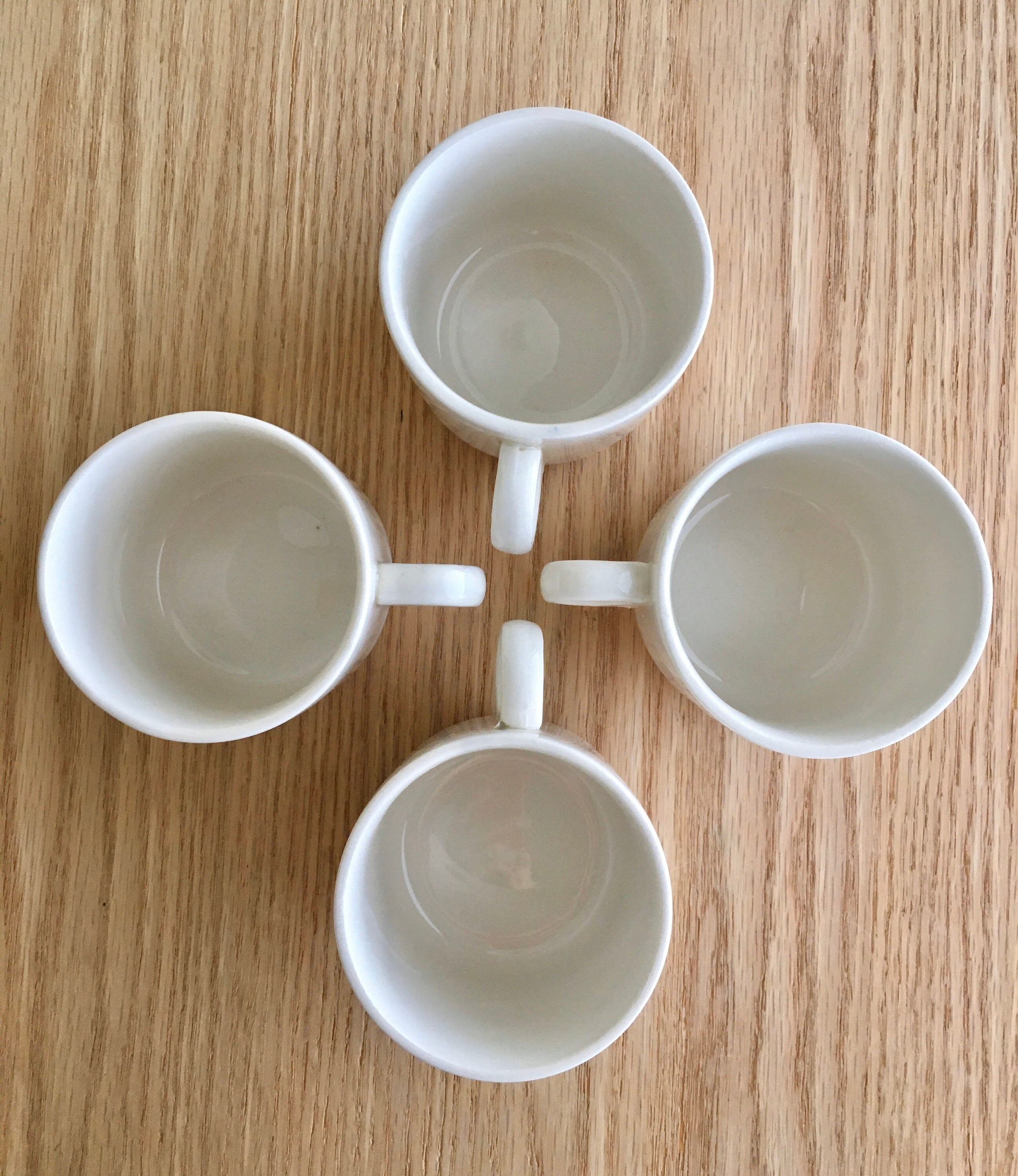 Vintage English tea mugs set of 4 Etsy