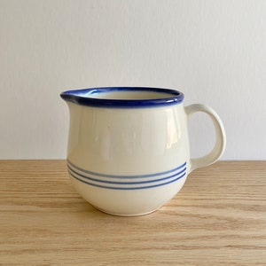 DDR German keramic milk jug .6 liter size vintage
