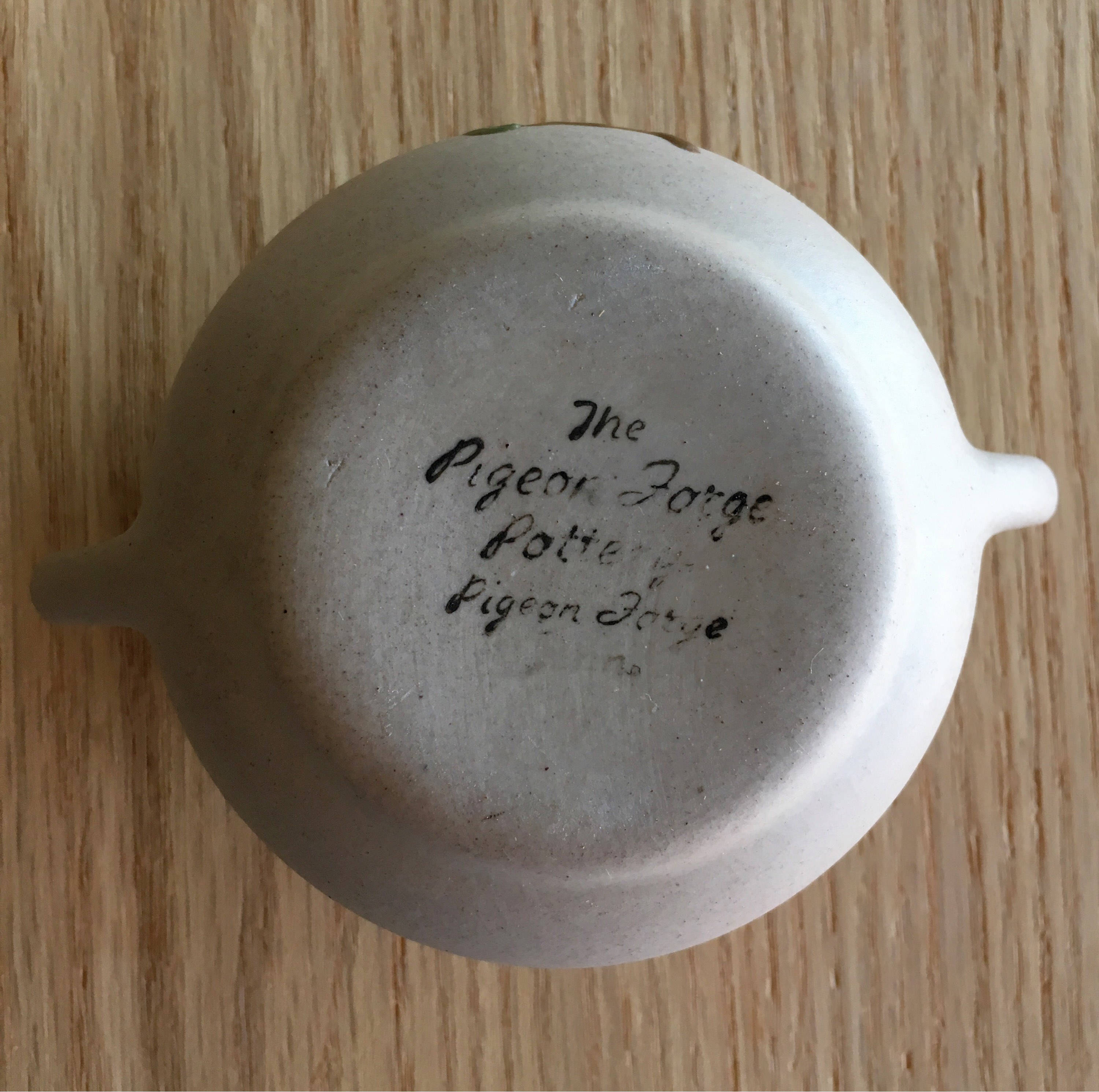 Pigeon Pottery Sugar Bowl and Creamer Vintage Tennissee Etsy