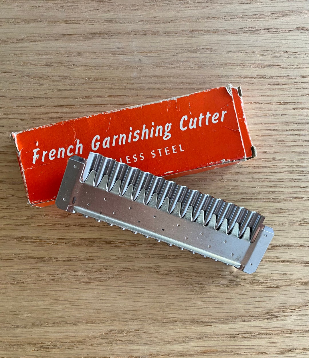 French Garnishing Cutter in Original Box Etsy