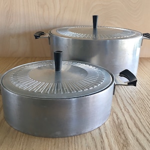 Presto Ware Aluminium Pfannen mit Deckel verkauft einzeln cooles Design 5 qt und 1 1/2 qt