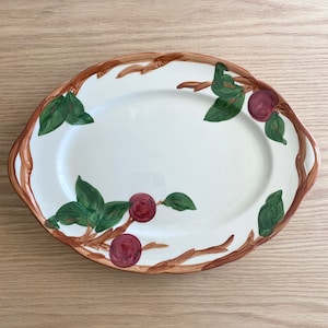 Franciscan Apple serving platter USA backstamp