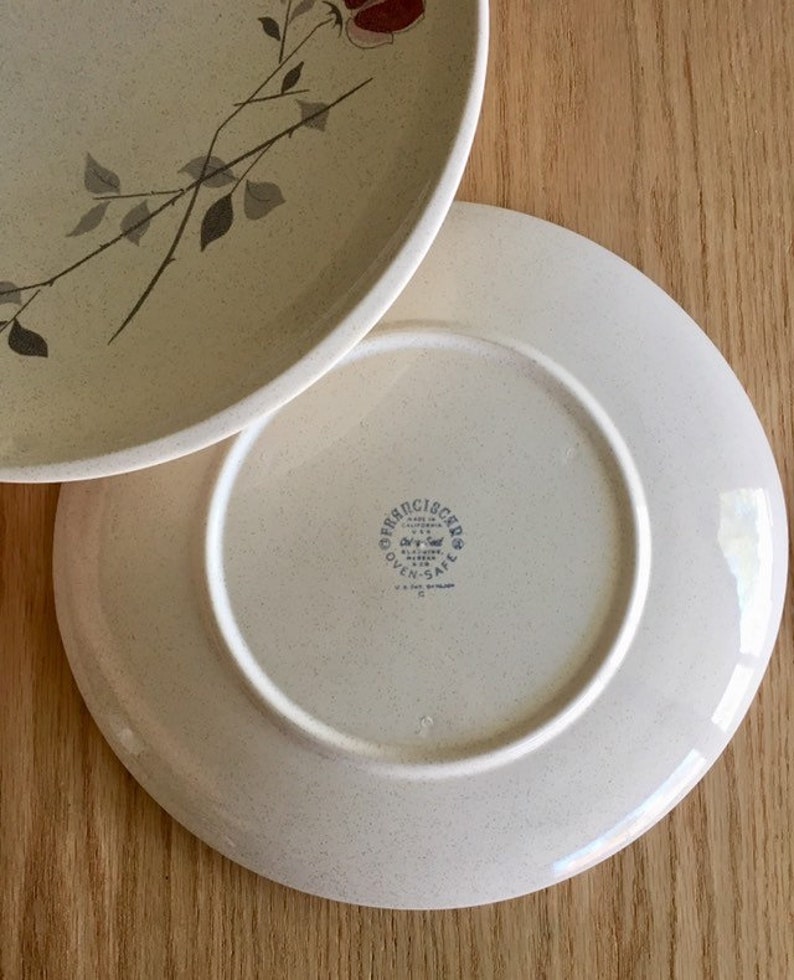 195661 Franciscan Duet dinner plates sold individually Etsy