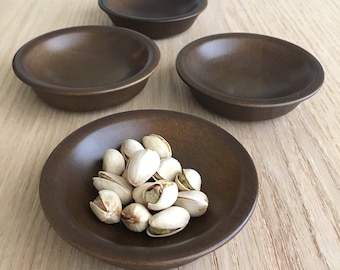 Hellerware wood dish set of 4