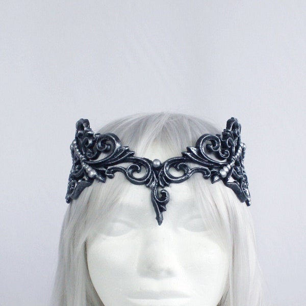 Silver Latex Circlet