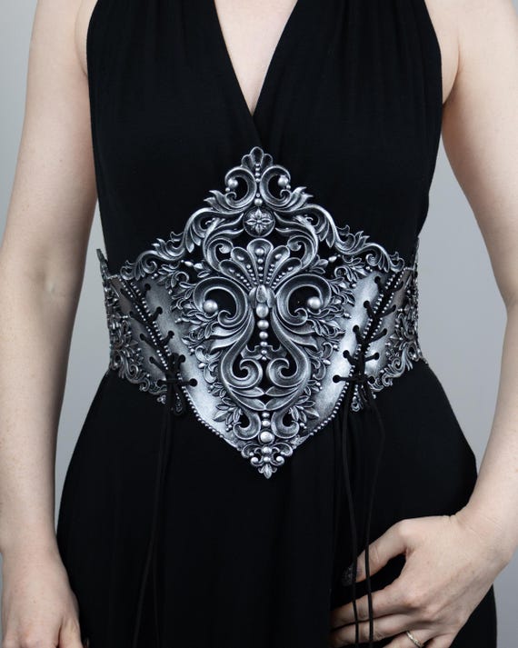 silver crystal mesh dress Anabella Crystal Mesh Handmade Maxi Dress in Silver