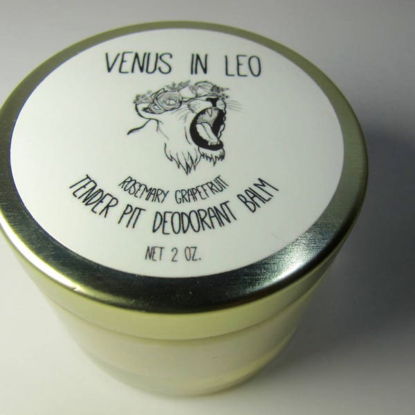 Tender Pit Deodorant Balm (w/o baking soda)