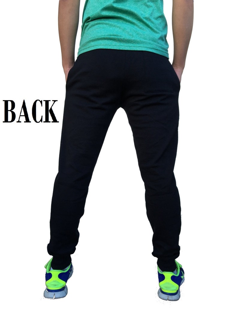 New Gold Christmas Gift V733 Men/'s Joggers Sweatpants Black S-2XL