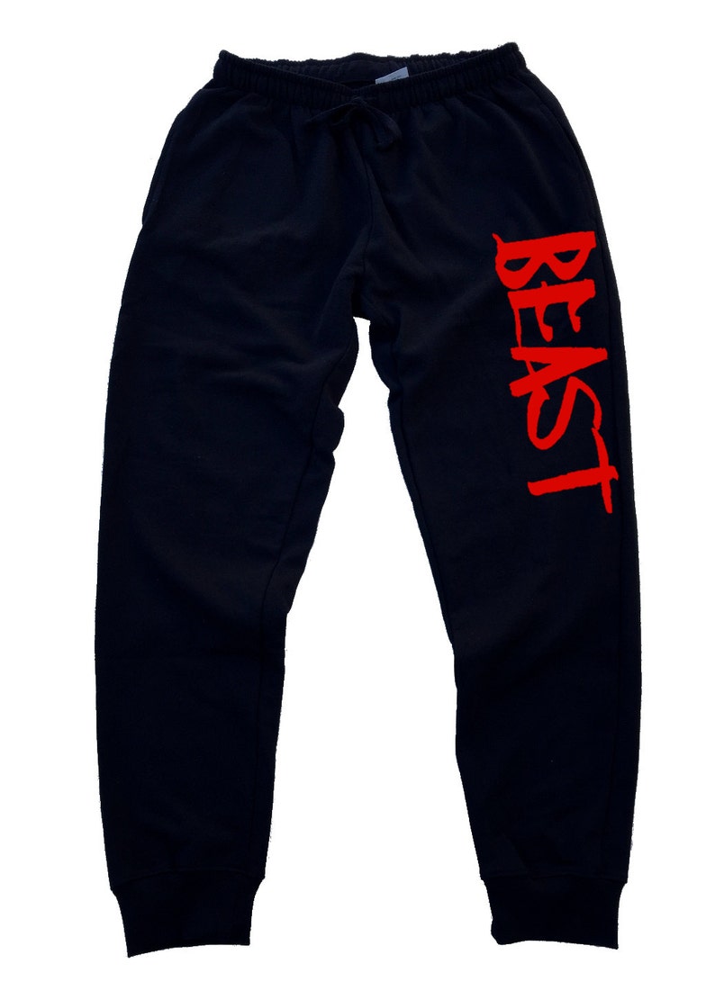Mens Marilyn Monroe Red Bandana KT T126 Black Fleece Jogger Sweatpant Gym Shorts X-Large Black