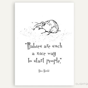 Download istantaneo Nuova Baby Card, fai da te 5x7 "Congratulazioni Card, i bambini sono un modo così carino per iniziare le persone!