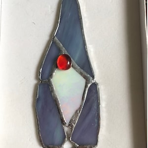 Stained Glass Gnome Suncatcher