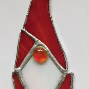 Stained Glass Gnome Suncatcher