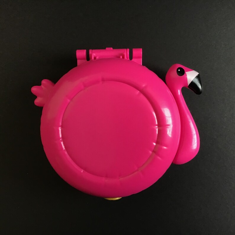 POLLY POCKET POOL Flamingo Complete 2017 Mattel Toys Etsy