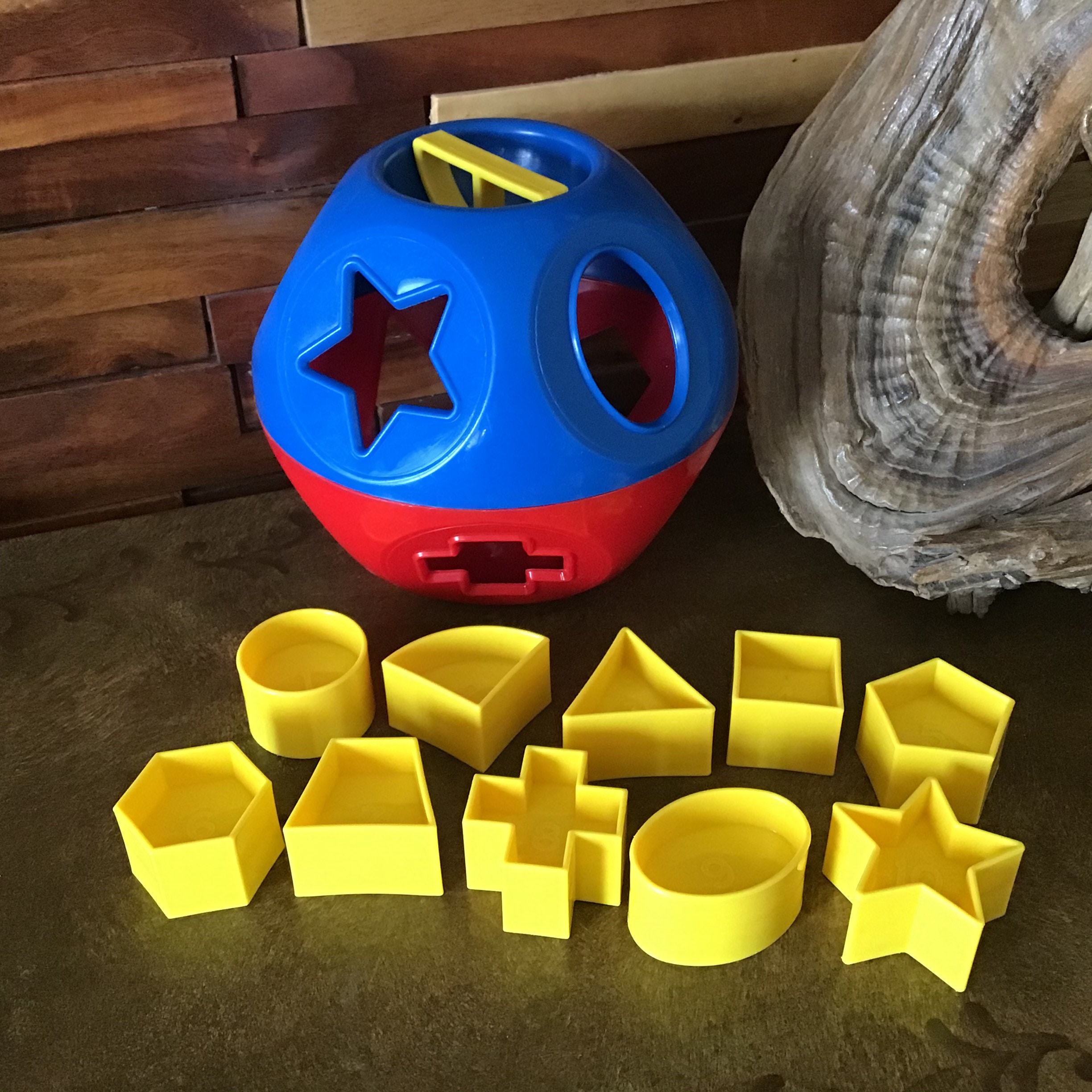 Pièces de rechange pour boule de forme Tupperware, jouet éducatif