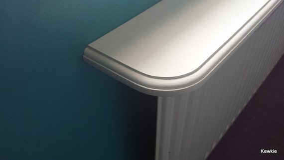 Made To Order 140mm Deep Round Corner Radiator Shelf With Etsy