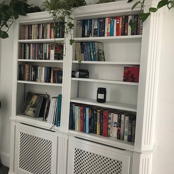 Bakewell Radiator Cover Bookcase Etsy