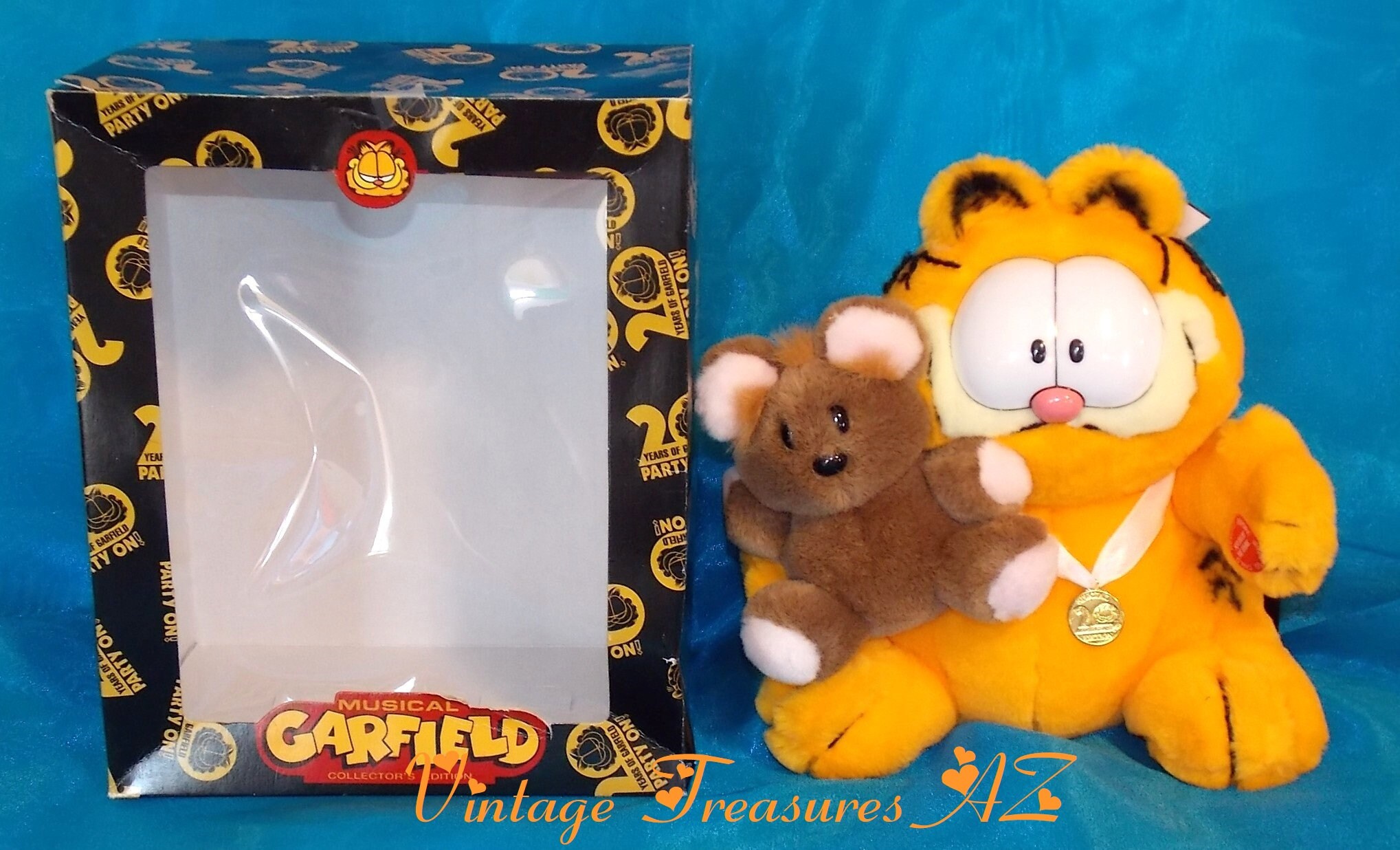 pooky garfield plush