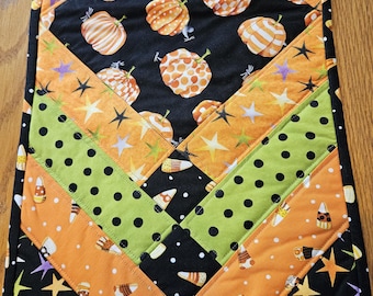 Halloween Table Runner | Whimsical Halloween Decor | Reversible Table Runner | Halloween Table Linen | Halloween Decor | 12 x 39  Runner