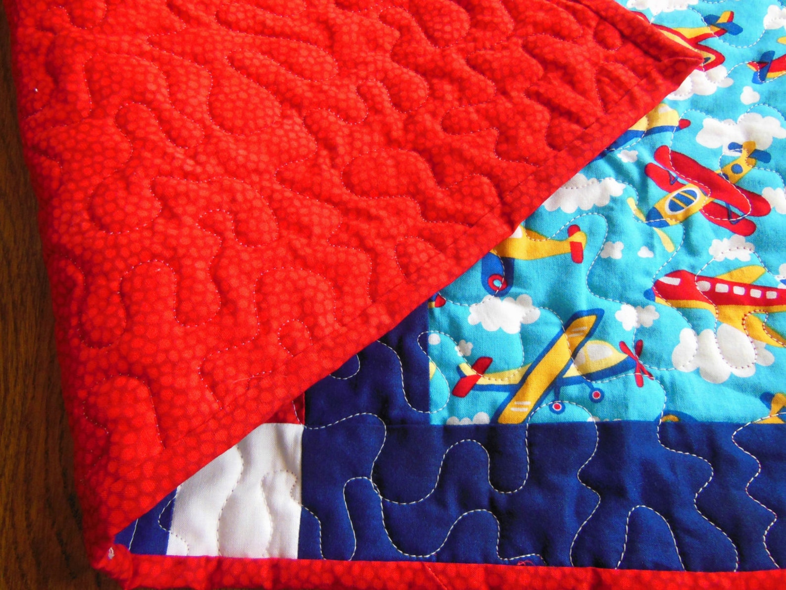 Airplane Baby Quilt Airplane Nursery Baby Boy Bedding Boy Nursery Etsy