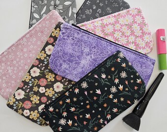 Zipper Bag, Zipper Pouch, Make-up Bag, Pencil Bag, Cosmetic Bag, Organizer