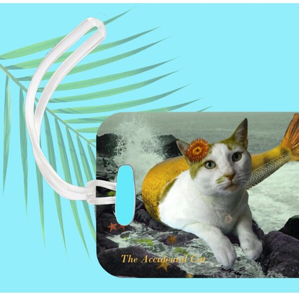 Cat Luggage Tag: Lorelei