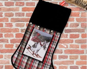 Cat Christmas Stocking: WHEEEE!